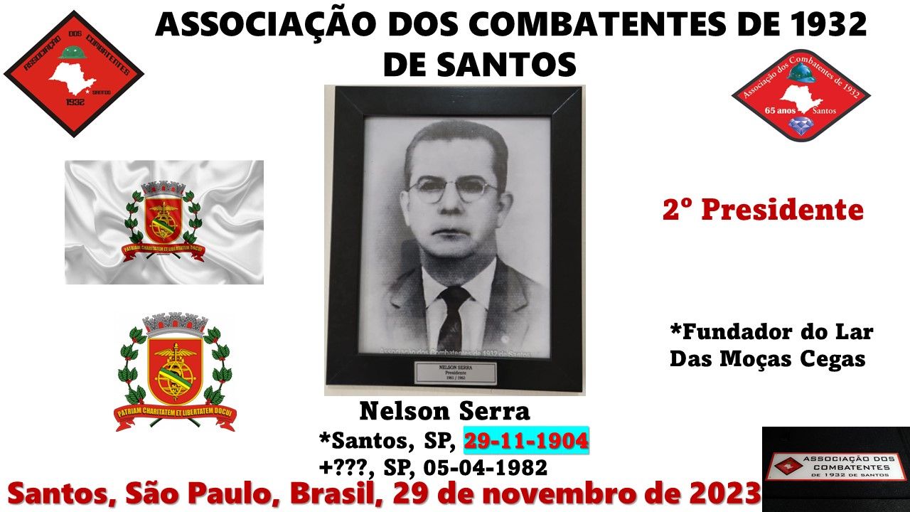 Homenagem a Nelson Serra 2º Presidente